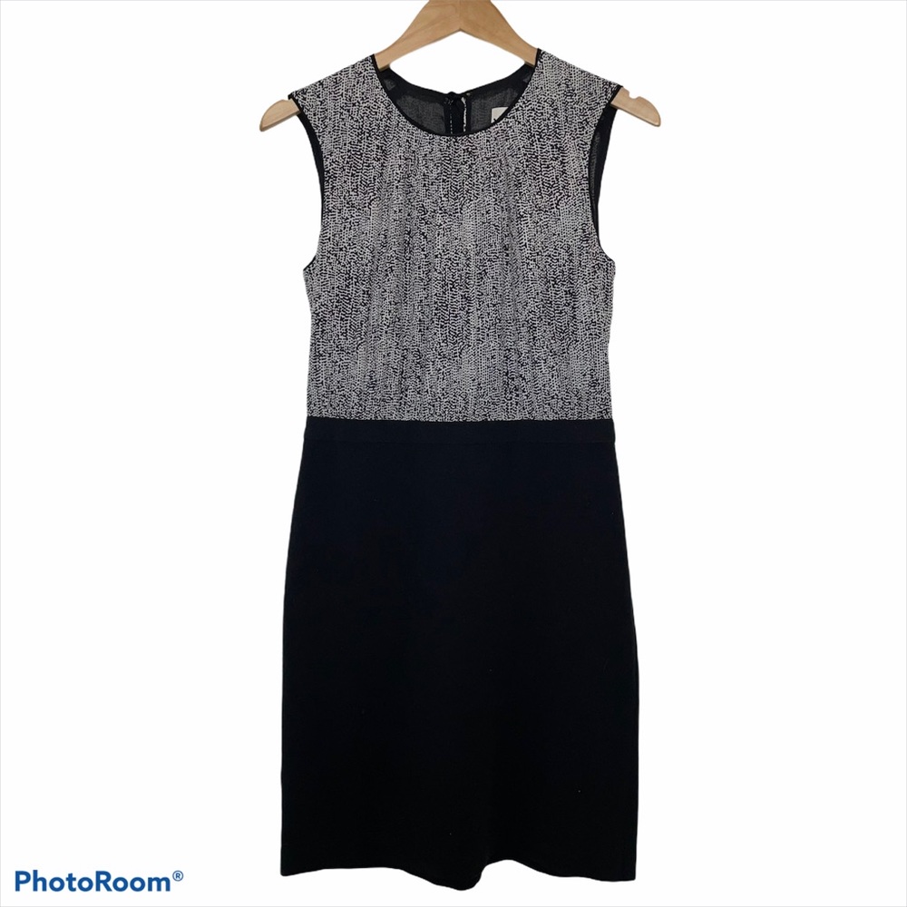 Loft Women’s Dress Black White Size 6